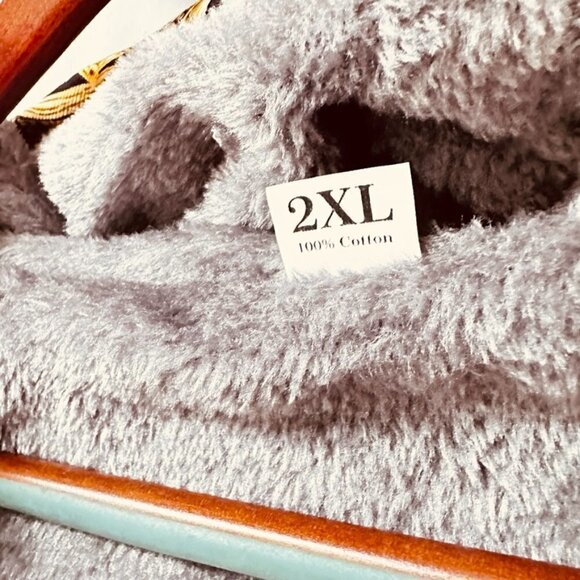 Baroque Cotton Jacket Gold Black Hooded Size XL Rococo Couture Versailles Coat - Picture 9 of 10